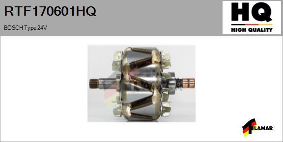 FLAMAR RTF170601HQ - Rotor, alternator furqanavto.az