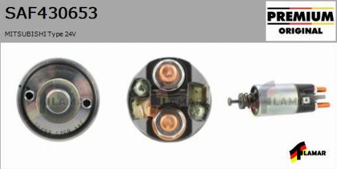 FLAMAR SAF430653
 - Solenoid açarı, başlanğıc furqanavto.az