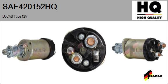 FLAMAR SAF420152HQ - Solenoid açarı, başlanğıc furqanavto.az