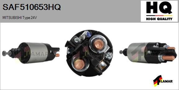 FLAMAR SAF510653HQ - Solenoid açarı, başlanğıc furqanavto.az