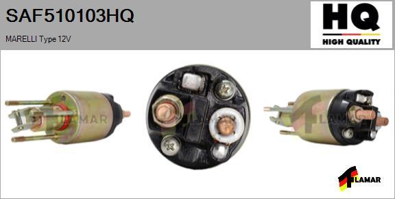 FLAMAR SAF510103HQ - Solenoid açarı, başlanğıc furqanavto.az