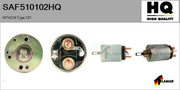 FLAMAR SAF510102HQ - Solenoid açarı, başlanğıc furqanavto.az