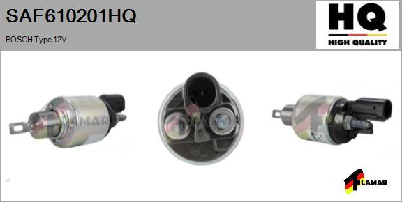 FLAMAR SAF610201HQ - Solenoid açarı, başlanğıc furqanavto.az