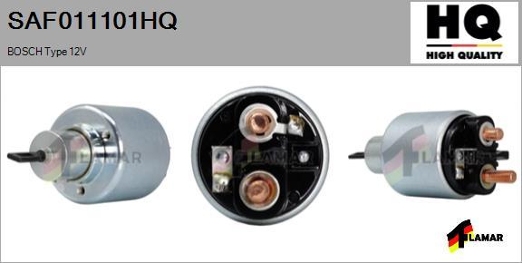 FLAMAR SAF011101HQ - Solenoid açarı, başlanğıc furqanavto.az