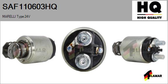 FLAMAR SAF110603HQ - Solenoid açarı, başlanğıc furqanavto.az