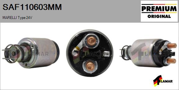 FLAMAR SAF110603MM - Solenoid açarı, başlanğıc furqanavto.az