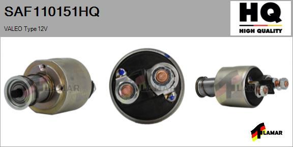 FLAMAR SAF110151HQ - Solenoid açarı, başlanğıc furqanavto.az