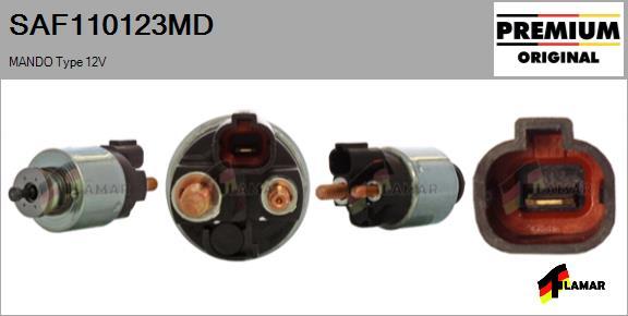 FLAMAR SAF110123MD - Solenoid açarı, başlanğıc furqanavto.az