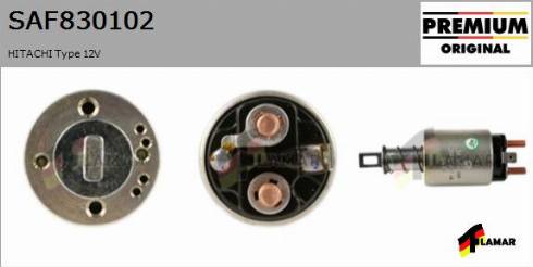 FLAMAR SAF830102
 - Solenoid açarı, başlanğıc furqanavto.az