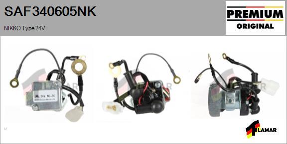 FLAMAR SAF340605NK - Solenoid açarı, başlanğıc furqanavto.az