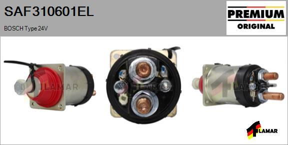 FLAMAR SAF310601EL - Solenoid açarı, başlanğıc furqanavto.az