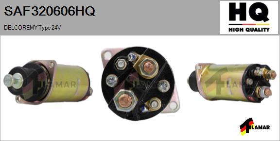 FLAMAR SAF320606HQ - Solenoid açarı, başlanğıc furqanavto.az