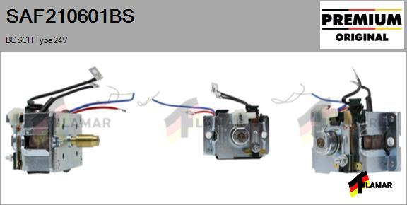 FLAMAR SAF210601BS - Solenoid açarı, başlanğıc furqanavto.az