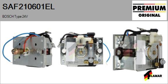 FLAMAR SAF210601EL - Solenoid açarı, başlanğıc furqanavto.az