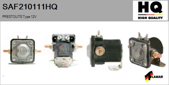 FLAMAR SAF210111HQ - Solenoid açarı, başlanğıc furqanavto.az