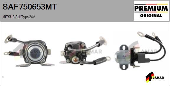 FLAMAR SAF750653MT - Solenoid açarı, başlanğıc furqanavto.az