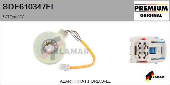 FLAMAR SDF610347FI - Sükan bucağı sensoru furqanavto.az