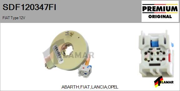 FLAMAR SDF120347FI - Sükan bucağı sensoru furqanavto.az