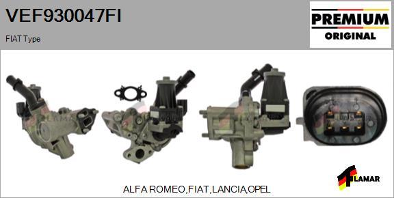 FLAMAR VEF930047FI - EGR Valf furqanavto.az