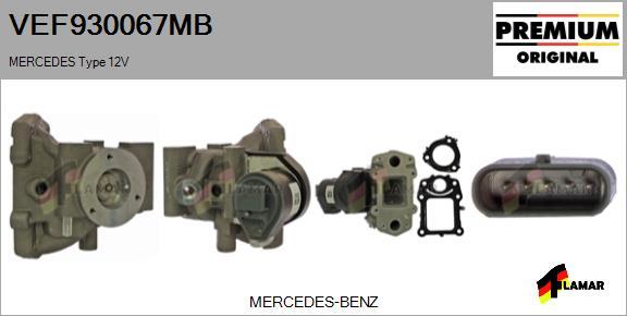 FLAMAR VEF930067MB - EGR Valf furqanavto.az