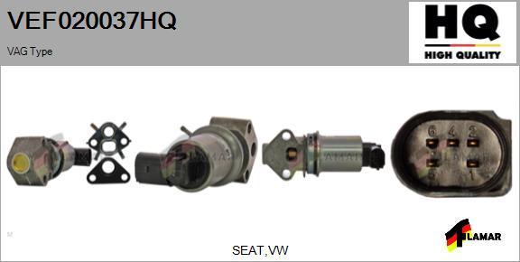 FLAMAR VEF020037HQ - EGR Valf furqanavto.az