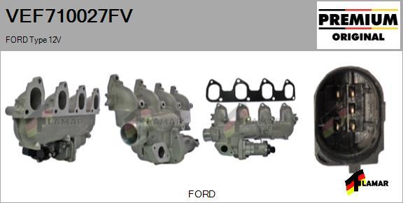 FLAMAR VEF710027FV - EGR Valf furqanavto.az