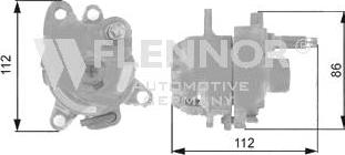 Flennor FS27911 - Yönləndirmə / Bələdçi Kasnağı, v-yivli kəmər furqanavto.az