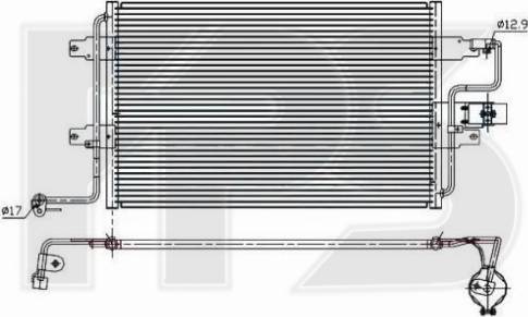 FPS 74 K353 - Kondenser, kondisioner furqanavto.az