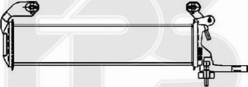 FPS FP 46 A1004-X - Radiator, mühərrikin soyudulması furqanavto.az