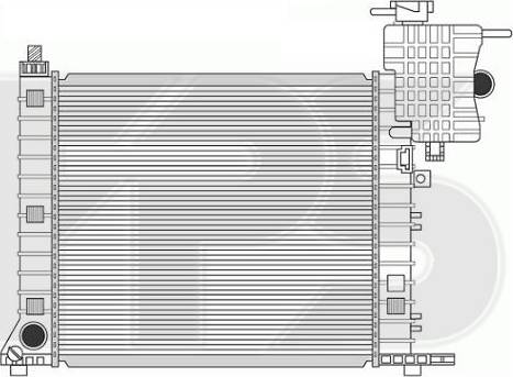 FPS FP 46 A1011-X - Radiator, mühərrikin soyudulması furqanavto.az