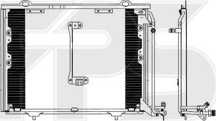 FPS FP 46 K101 - Kondenser, kondisioner furqanavto.az