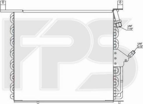 FPS FP 46 K103 - Kondenser, kondisioner furqanavto.az