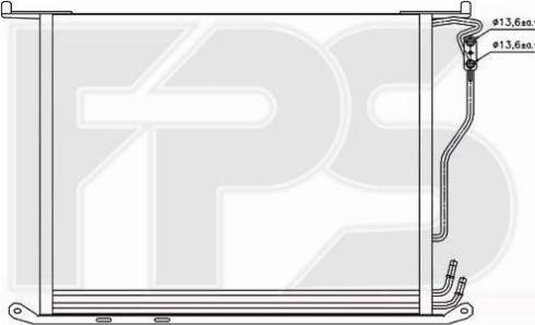 FPS FP 46 K110 - Kondenser, kondisioner furqanavto.az