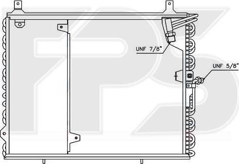 FPS FP 46 K86 - Kondenser, kondisioner furqanavto.az