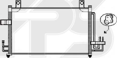 FPS FP 40 K388-X - Kondenser, kondisioner furqanavto.az