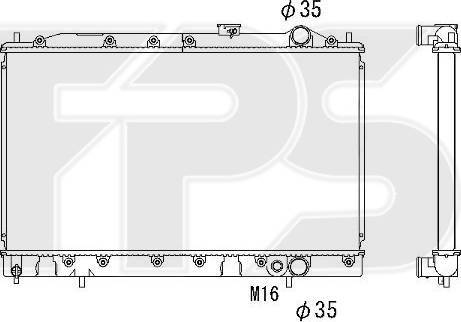 FPS FP 48 A1042-X - Alternator furqanavto.az