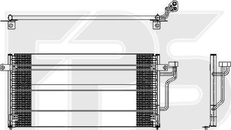 FPS FP 48 K415 - Kondenser, kondisioner furqanavto.az