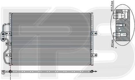 FPS FP 54 K39-X - Kondenser, kondisioner furqanavto.az