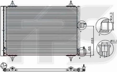 FPS FP 54 K24 - Kondenser, kondisioner furqanavto.az