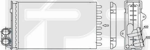 FPS FP 56 N48 - İstilik dəyişdiricisi, daxili isitmə furqanavto.az