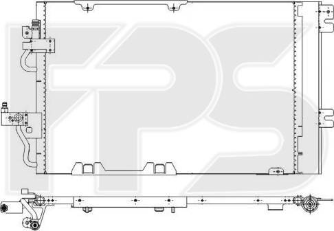 FPS FP 52 K130 - Kondenser, kondisioner furqanavto.az