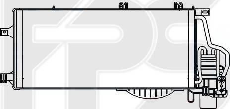 FPS FP 52 K127-X - Kondenser, kondisioner furqanavto.az