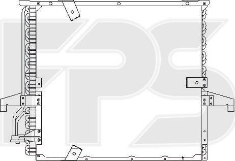 FPS FP 14 K07-X - Kondenser, kondisioner furqanavto.az