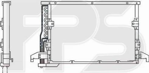 FPS FP 14 K10-X - Kondenser, kondisioner furqanavto.az