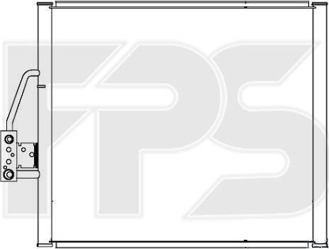 FPS FP 14 K12-X - Kondenser, kondisioner furqanavto.az