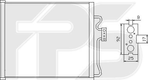 FPS FP 14 K17 - Kondenser, kondisioner furqanavto.az