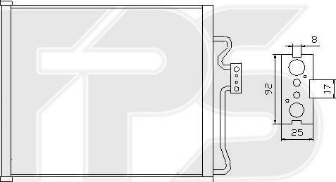 FPS FP 14 K17-X - Kondenser, kondisioner furqanavto.az