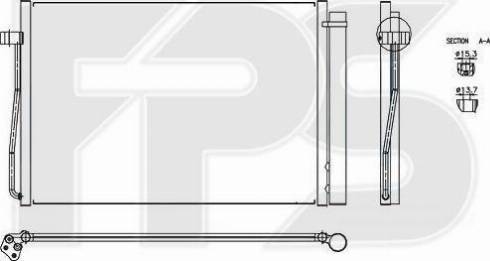 FPS FP 14 K20-X - Kondenser, kondisioner furqanavto.az