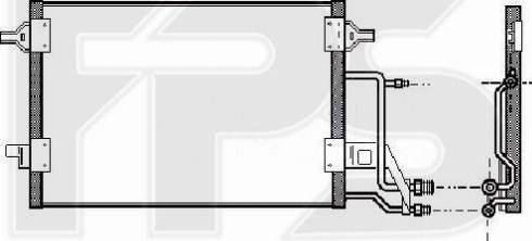 FPS FP 12 K197-X - Kondenser, kondisioner furqanavto.az