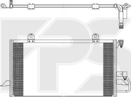 FPS FP 12 K183 - Kondenser, kondisioner furqanavto.az